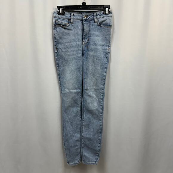 Ksubi Jeans Skinny Janes Light Blue Acid Denim Mid Rise Womens 26 - Picture 1 of 5